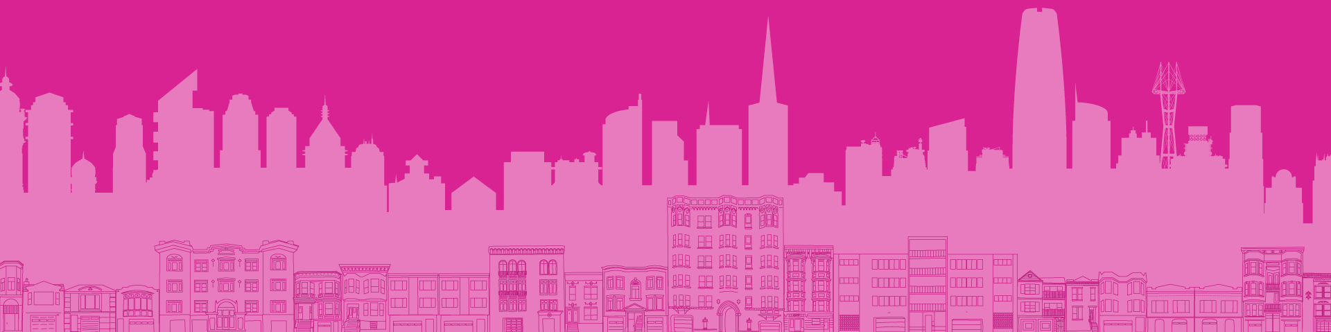 Right to Health Care Banner - Magenta